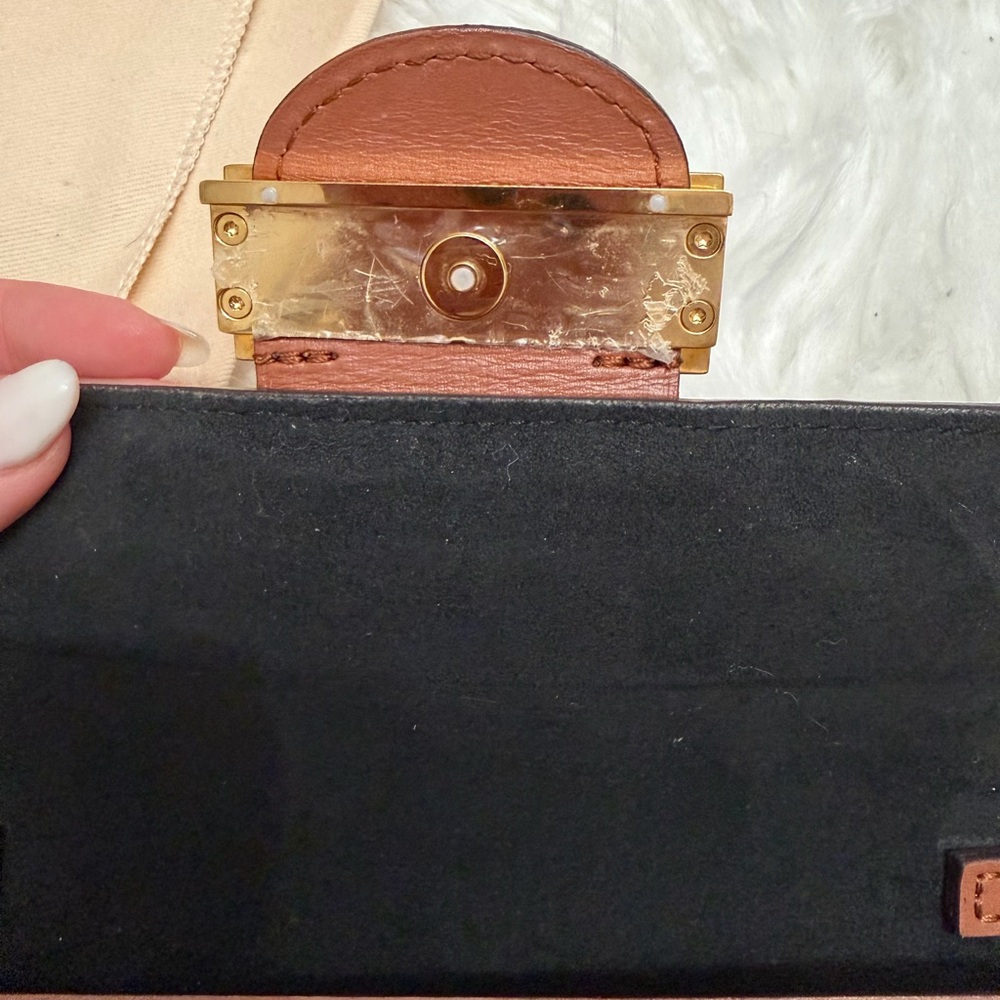LOUIS VUITTON MONOGRAM DAUPHINE WALLET ON CHAIN BAG - Picture 12 of 14